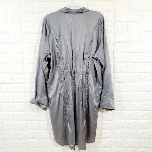 NWT JOY LI SHIRT DRESS.SIZE M. - Picture 2 of 5